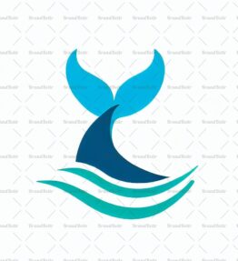 Walflosse und Wasser